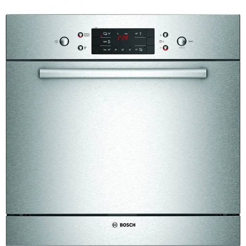 Bosch Lavastoviglie compatta da incasso SCE52M75EU finitura acciaio inox da 60 cm - Serie 6