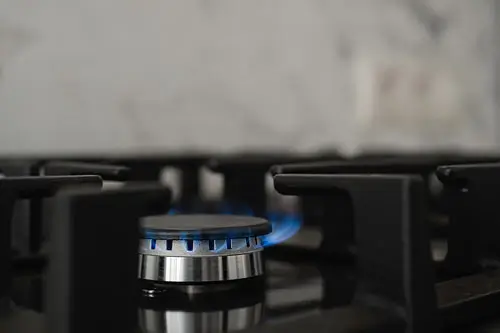 fornello a gas moderno