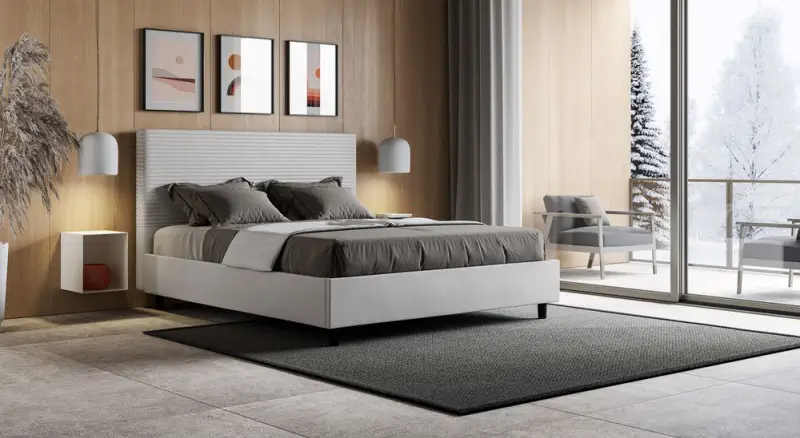 Letto Matrimoniale stile moderno 