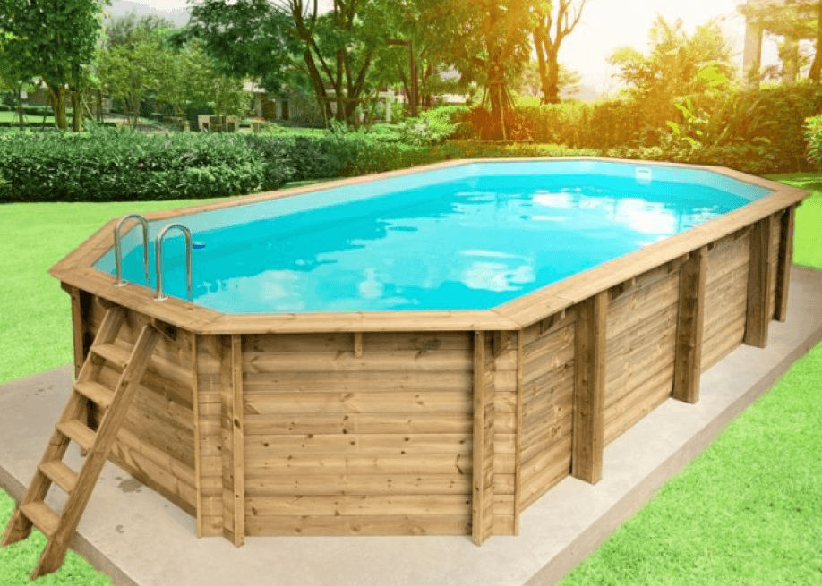 piscina in legno